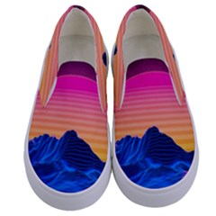 Kids  Canvas Slip Ons 