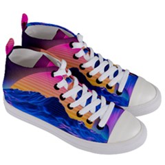 Women s Mid-Top Canvas Sneakers 