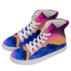 Men s Hi-Top Skate Sneakers 