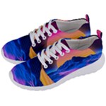 Outrun-vaporwave-hd-wallpaper-preview Men s Lightweight Sports Shoes
