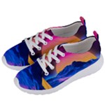 Outrun-vaporwave-hd-wallpaper-preview Women s Lightweight Sports Shoes