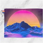 Outrun-vaporwave-hd-wallpaper-preview Canvas Cosmetic Bag (XXXL)