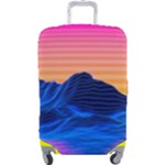 Outrun-vaporwave-hd-wallpaper-preview Luggage Cover (Large)