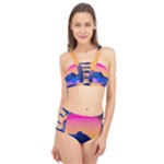 Outrun-vaporwave-hd-wallpaper-preview Cage Up Bikini Set