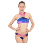 Outrun-vaporwave-hd-wallpaper-preview High Neck Bikini Set