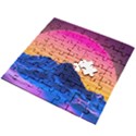 Wooden Puzzle Square 