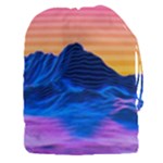 Outrun-vaporwave-hd-wallpaper-preview Drawstring Pouch (3XL)