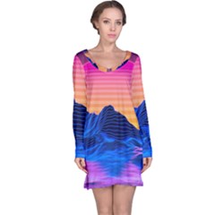 Long Sleeve Nightdress 