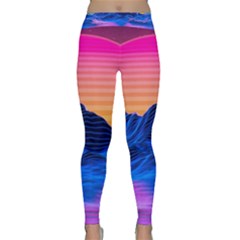 Classic Yoga Leggings Front Classic Yoga Leggings Front