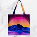 Zipper Grocery Tote Bag 