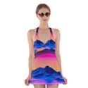 Halter Dress Swimsuit  