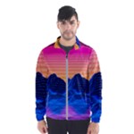 Outrun-vaporwave-hd-wallpaper-preview Men s Windbreaker