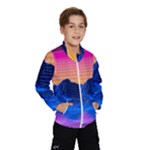 Outrun-vaporwave-hd-wallpaper-preview Kids  Windbreaker