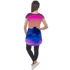 Cap Sleeve High Low Top 
