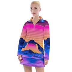 Women s Long Sleeve Casual Dress 