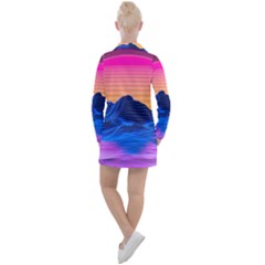 Women s Long Sleeve Casual Dress 