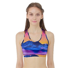 Sports Bra with Border 