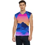 Outrun-vaporwave-hd-wallpaper-preview Men s Raglan Cap Sleeve Tee