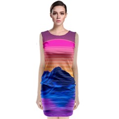 Classic Sleeveless Midi Dress 