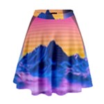 Outrun-vaporwave-hd-wallpaper-preview High Waist Skirt