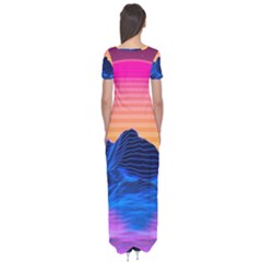 Short Sleeve Maxi Dress 
