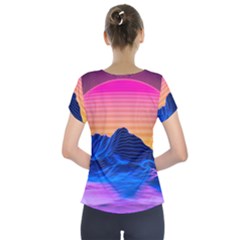 Short Sleeve Front Detail Top 