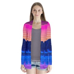 Drape Collar Cardigan 