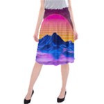 Outrun-vaporwave-hd-wallpaper-preview Midi Beach Skirt