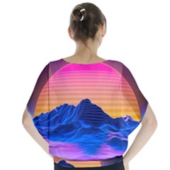 Batwing Chiffon Blouse 