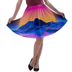 A-line Skater Skirt 