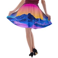 A-line Skater Skirt 