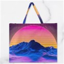 Zipper Large Tote Bag 