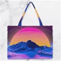 Zipper Medium Tote Bag Front