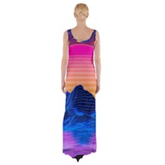 Thigh Split Maxi Dress 
