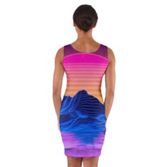 Wrap Front Bodycon Dress 