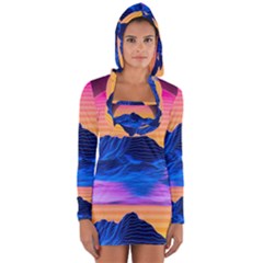 Long Sleeve Hooded T-shirt 