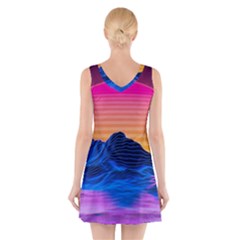 V-Neck Sleeveless Dress 