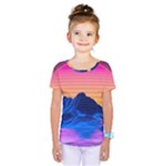 Outrun-vaporwave-hd-wallpaper-preview Kids  One Piece Tee