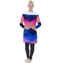 Longline Hooded Cardigan 
