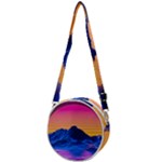 Outrun-vaporwave-hd-wallpaper-preview Crossbody Circle Bag