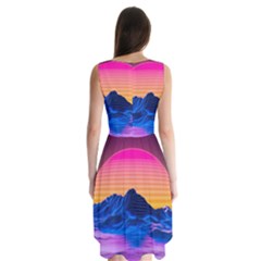 Sleeveless Chiffon Dress   