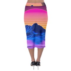 Midi Pencil Skirt 