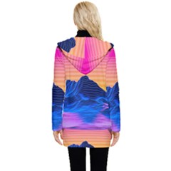 Button Up Hooded Coat  