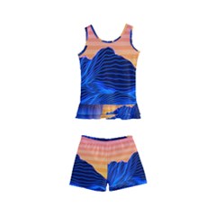 Kids  Boyleg Swimsuit 