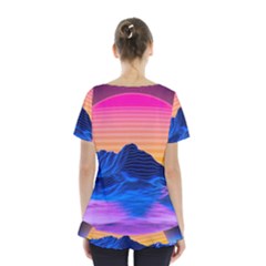 Skirt Hem Sports Top 