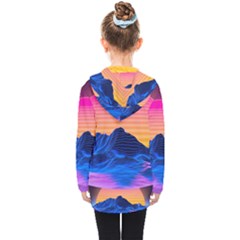 Kids  Double Breasted Button Coat 