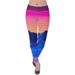 Outrun-vaporwave-hd-wallpaper-preview Velvet Leggings