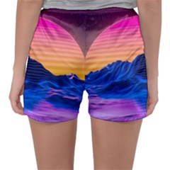 Women s Satin Sleepwear Shorts 