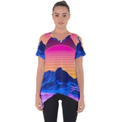 Cut Out Side Drop T-Shirt 