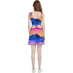 Velour Cutout Dress 